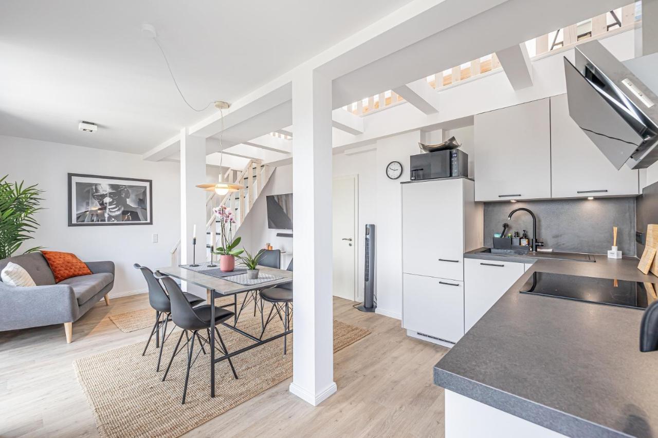 Fewo1846 - Goode Utsicht - Zentral Gelegene Maisonettewohnung Mit Einem Schlafzimmer Flensburg Bagian luar foto